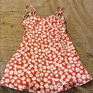 Fun floral summer dress